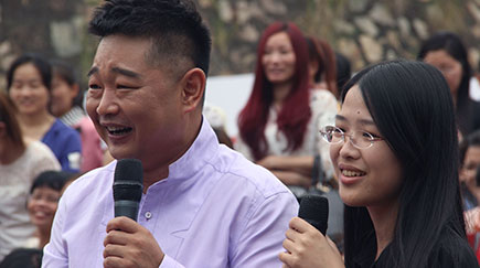 破镜重圆公司导师在CCTV截图