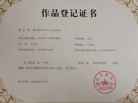 二次吸引流程作品登记证书小图
